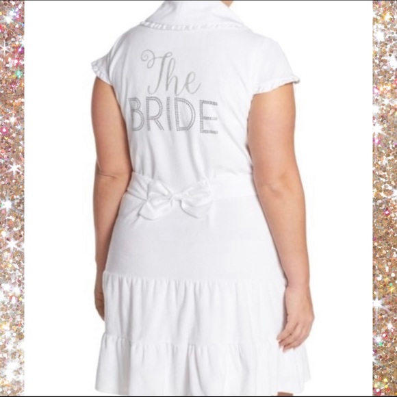 plus size bridal robe